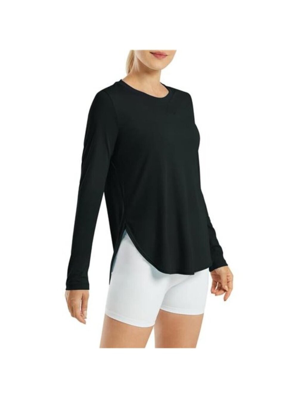 Women's UPF 50+ UV Shirts Long Sleeve Workout Sun Shirt Outdoor Gym